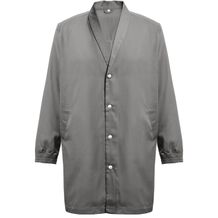 THC MINSK. Kittel für Arbeitskleidung aus Baumwolle und Polyester (Grau) (Art.-Nr. CA145153)