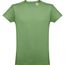 THC LUANDA. Herren-T-Shirt aus Baumwolle im Schlauchformat (Jade-grün) (Art.-Nr. CA148158)