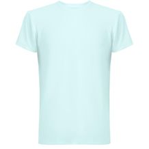 THC TUBE. T-Shirt (190g/m²) aus Polyester (90%) (hellblau) (Art.-Nr. CA149300)