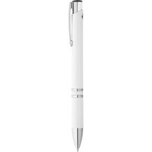 BETA SAFE. Kugelschreiber aus ABS antibakterieller Behandlung (weiß) (Art.-Nr. CA156407)