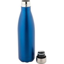 SHOW SATIN. Trinkflasche aus Edelstahl 510ml (blau) (Art.-Nr. CA159606)