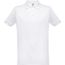 THC BERLIN WH. Kurzärmeliges Herren-Poloshirt. Farbe Weiß (weiß) (Art.-Nr. CA160743)