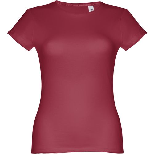 THC SOFIA. Tailliertes Damen-T-Shirt (Art.-Nr. CA163676) - Damen T-Shirt aus 100% Strickjersey und...