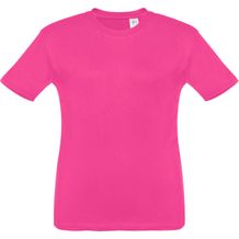 THC QUITO. Unisex Kinder T-shirt (rosa) (Art.-Nr. CA163879)