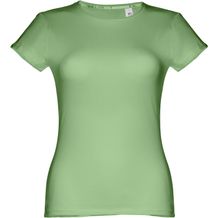 THC SOFIA. Tailliertes Damen-T-Shirt (Jade-grün) (Art.-Nr. CA168735)