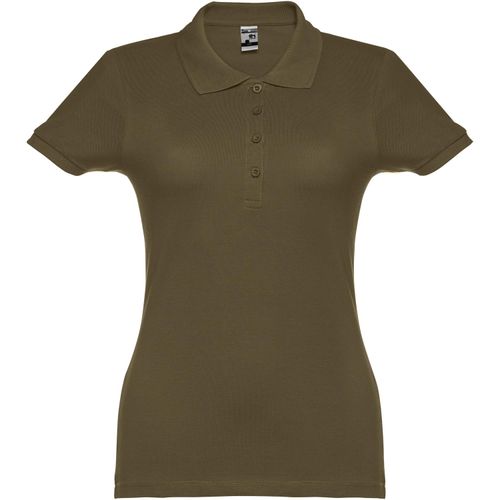 THC EVE. Damen Poloshirt (Art.-Nr. CA173640) - Damen Poloshirt aus Piqu&eacute, Stoff...
