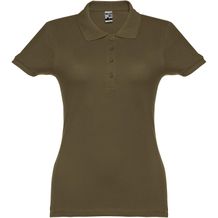 THC EVE. Damen Poloshirt (khaki) (Art.-Nr. CA173640)