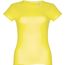 THC SOFIA. Tailliertes Damen-T-Shirt (zitronengelb) (Art.-Nr. CA175317)