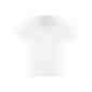 THC ROME WOMEN WH. Zweifarbiges Baumwoll-Poloshirt für Damen (Art.-Nr. CA180522) - Damen Poloshirt aus Piqué Stoff 100...
