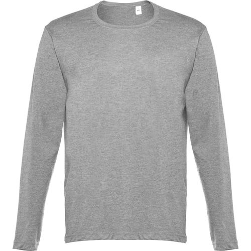 THC BUCHAREST. Herren Langarm T-Shirt (Art.-Nr. CA185251) - Herren Langarmshirt aus 100% Strickjerse...