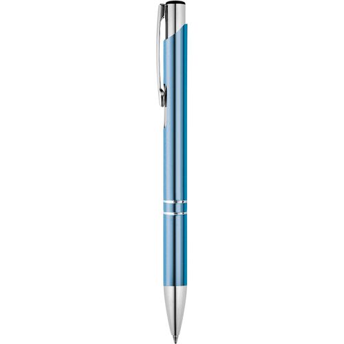 BETA BK. Aluminium-Kugelschreiber mit Clip (Art.-Nr. CA188165) - Kugelschreiber aus Aluminium mit Clip...