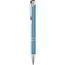 BETA BK. Aluminium-Kugelschreiber mit Clip (hellblau) (Art.-Nr. CA188165)