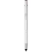 BETA TOUCH. Kugelschreiber aus Aluminium (weiß) (Art.-Nr. CA191342)