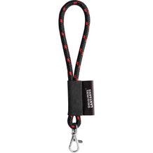 Lanyard Nautic Short Set. Standardmodelle (schwarz, rot) (Art.-Nr. CA196511)