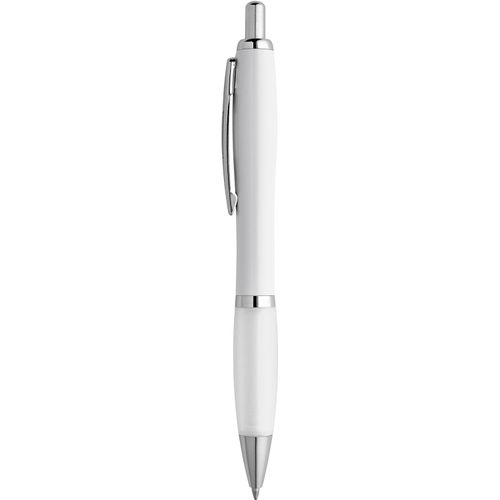 MOVE BK. Kugelschreiber mit Clip und Metall Applikationen (Art.-Nr. CA197579) - Kugelschreiber aus Metall mit Clip,...