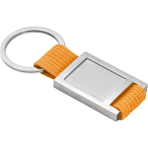 ANCHOR. Schlüsselanhänger aus Metall und Gurtband (Art.-Nr. CA199507) - Schlüsselanhänger aus Metall und Gurtb...