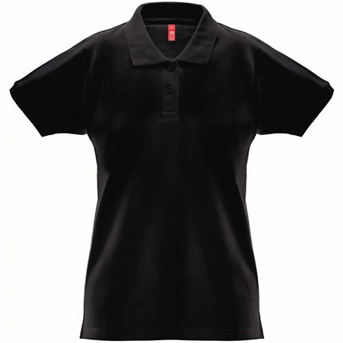 THC MONACO WOMEN. Damen Poloshirt (Art.-Nr. CA200389) - Damen Poloshirt aus Piqué Stoff 100...