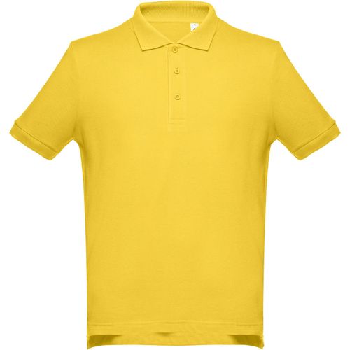 THC ADAM. Kurzarm-Poloshirt aus Baumwolle für Herren (Art.-Nr. CA200786) - Herren Poloshirt aus Piqu&eacute, Stoff...