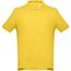 THC ADAM. Kurzarm-Poloshirt aus Baumwolle für Herren (gelb) (Art.-Nr. CA200786)