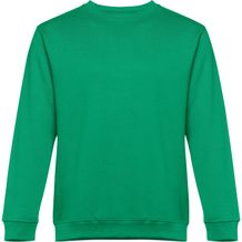 THC DELTA. Sweatshirt (unisex) aus Baumwolle und Polyester (grün) (Art.-Nr. CA202205)