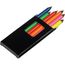 MEMLING. Bleistiftbox mit 6 Buntstiften (Schwarz) (Art.-Nr. CA209243)