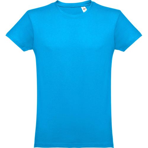 THC LUANDA. Herren-T-Shirt aus Baumwolle im Schlauchformat (Art.-Nr. CA210747) - Herren T-Shirt aus 100% Strickjersey...