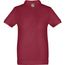 THC ADAM KIDS. Kurzärmeliges Baumwoll-Poloshirt für Kinder (unisex) (burgunder) (Art.-Nr. CA211802)