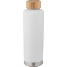 NORRE BOTTLE. Isolierflasche aus Edelstahl (weiß) (Art.-Nr. CA215722)