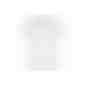 THC ADAM KIDS WH. Kurzärmeliges Poloshirt für Kinder (unisex). Farbe Weiß (Art.-Nr. CA217541) - Kinder Poloshirt aus Piqué Stoff 100...