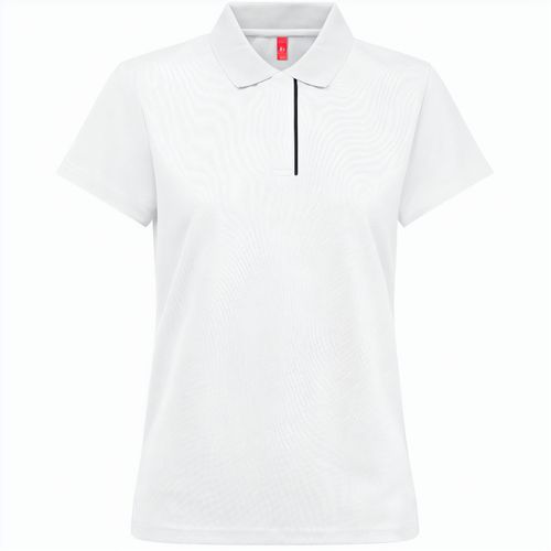 THC DYNAMIC WOMEN WH. Technisches Poloshirt für Damen (Art.-Nr. CA218114) - Technisches Kurzarm-Poloshirt für Damen...