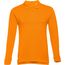THC BERN. Langarm-Poloshirt für Herren aus kardierter Baumwolle (orange) (Art.-Nr. CA221653)
