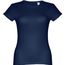 THC SOFIA. Tailliertes Damen-T-Shirt (blau) (Art.-Nr. CA221960)