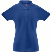 THC BERLIN WOMEN. Damen Poloshirt (königsblau) (Art.-Nr. CA225792)