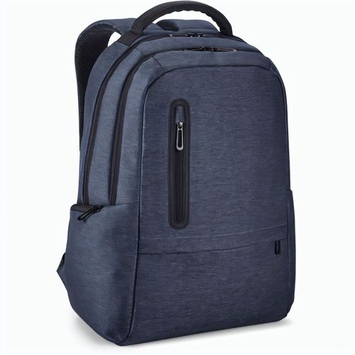 RE-BOSTON. Wasserdichter Laptop-Rucksack aus recyceltem Nylon in 2 Farben mit Fach aus 210D rPET (Art.-Nr. CA226675) - Laptop-Rucksack aus wasserdichtem...