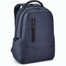 RE-BOSTON. Wasserdichter Laptop-Rucksack aus recyceltem Nylon in 2 Farben mit Fach aus 210D rPET (blau) (Art.-Nr. CA226675)