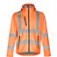 THC ZAGREB WORK. Softshell-Jacke mit hoher Sichtbarkeit (Unisex) (Hexachrome orange) (Art.-Nr. CA226806)