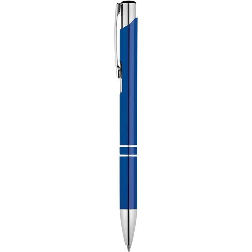 BETA BK. Aluminium-Kugelschreiber mit Clip (Art.-Nr. CA229291) - Kugelschreiber aus Aluminium mit Clip...