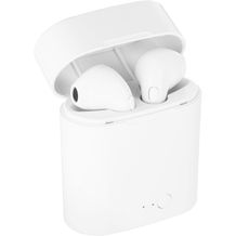 KLEBS. Kabellose-Kopfhörer aus ABS mit Mikrofon (weiß) (Art.-Nr. CA233521)