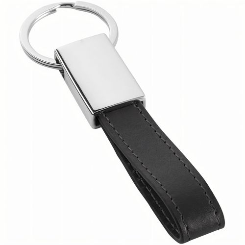 WATOH. Schlüsselanhänger aus Metall und PU (Art.-Nr. CA235402) - Schlüsselanhänger aus Metall und P...