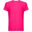 THC TUBE. T-Shirt (190g/m²) aus Polyester (90%) (dunkelrosa) (Art.-Nr. CA239138)