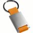 GRIPITCH. Schlüsselanhänger aus Metall und Gurtband (orange) (Art.-Nr. CA240128)