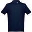 THC ADAM. Kurzarm-Poloshirt aus Baumwolle für Herren (blau) (Art.-Nr. CA241084)