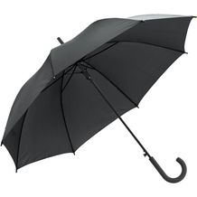 MICHAEL. Schirm aus 190T-Polyester mit automatischer Öffnung (Schwarz) (Art.-Nr. CA249924)