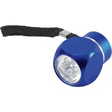 LOUIS. Taschenlampe aus Aluminium mit 6 LEDs (königsblau) (Art.-Nr. CA253688)