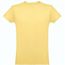 THC LUANDA. Herren-T-Shirt aus Baumwolle im Schlauchformat (Digital gelb) (Art.-Nr. CA255337)