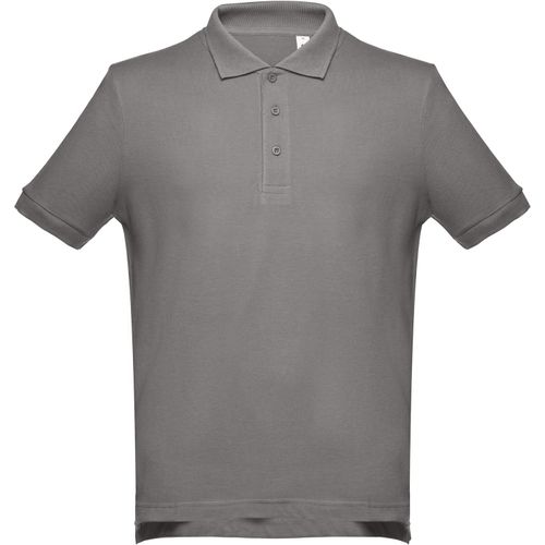 THC ADAM. Kurzarm-Poloshirt aus Baumwolle für Herren (Art.-Nr. CA256878) - Herren Poloshirt aus Piqu&eacute, Stoff...