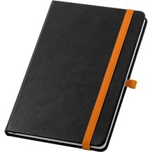 ROTH. A5 Notizbuch aus PU mit unlinierten Blättern (orange) (Art.-Nr. CA257009)