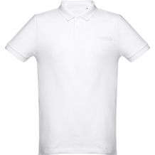 THC DHAKA WH. Herren Poloshirt (weiß) (Art.-Nr. CA260306)