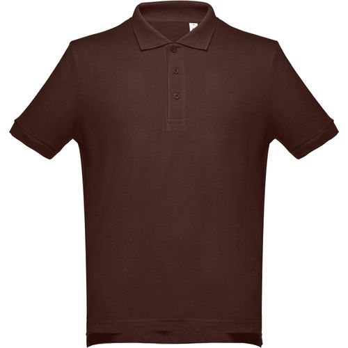 THC ADAM. Kurzarm-Poloshirt aus Baumwolle für Herren (Art.-Nr. CA262586) - Herren Poloshirt aus Piqu&eacute, Stoff...