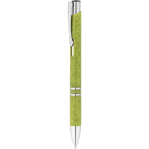 BETA WHEAT. Kugelschreiber aus Strohfaser und ABS mit Clip (Art.-Nr. CA267797) - Kugelschreiber aus Weizenstrohfaser und...